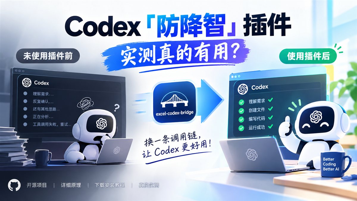 codex 防降智插件，实测有用